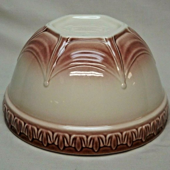 Longaberger Pottery American Craft Originals 8" Paprika Mixing Bowl - Picture 8 of 11